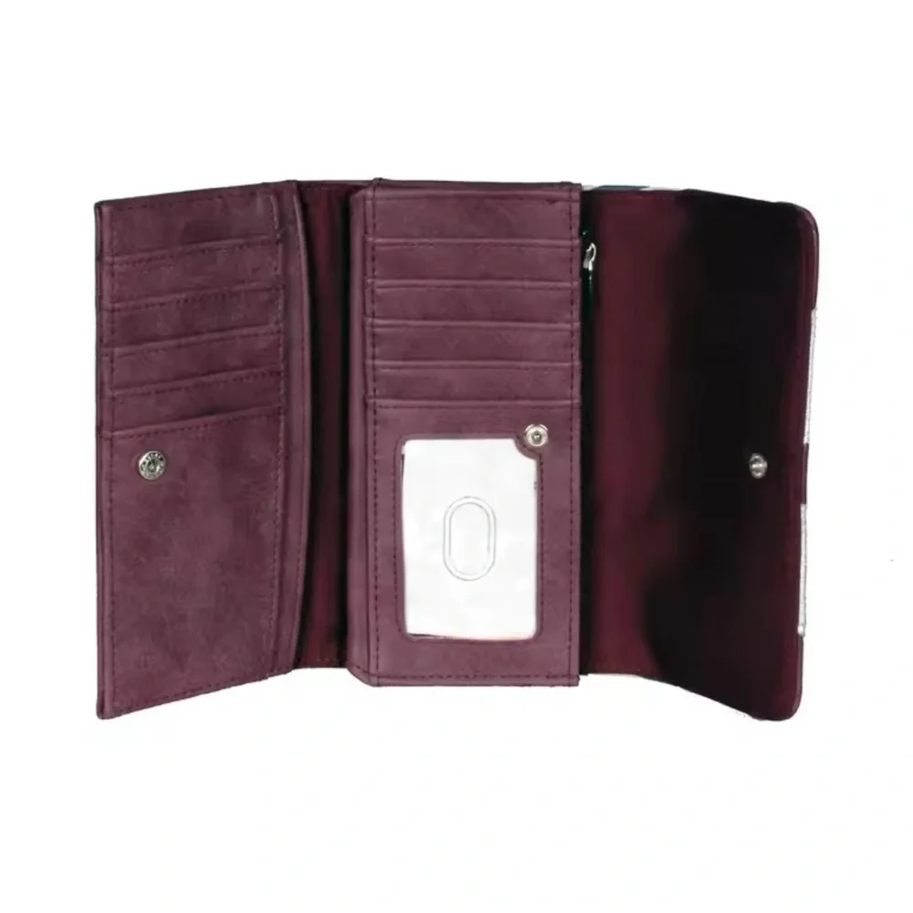 Star Wars Ashoka Tano Inspired Theme Trifold Wallet - Picture 2 of 10
